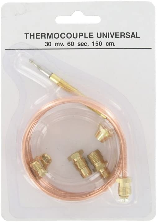 Conjunto Termopar Gas Universal 1500mm (5 Accesorios)