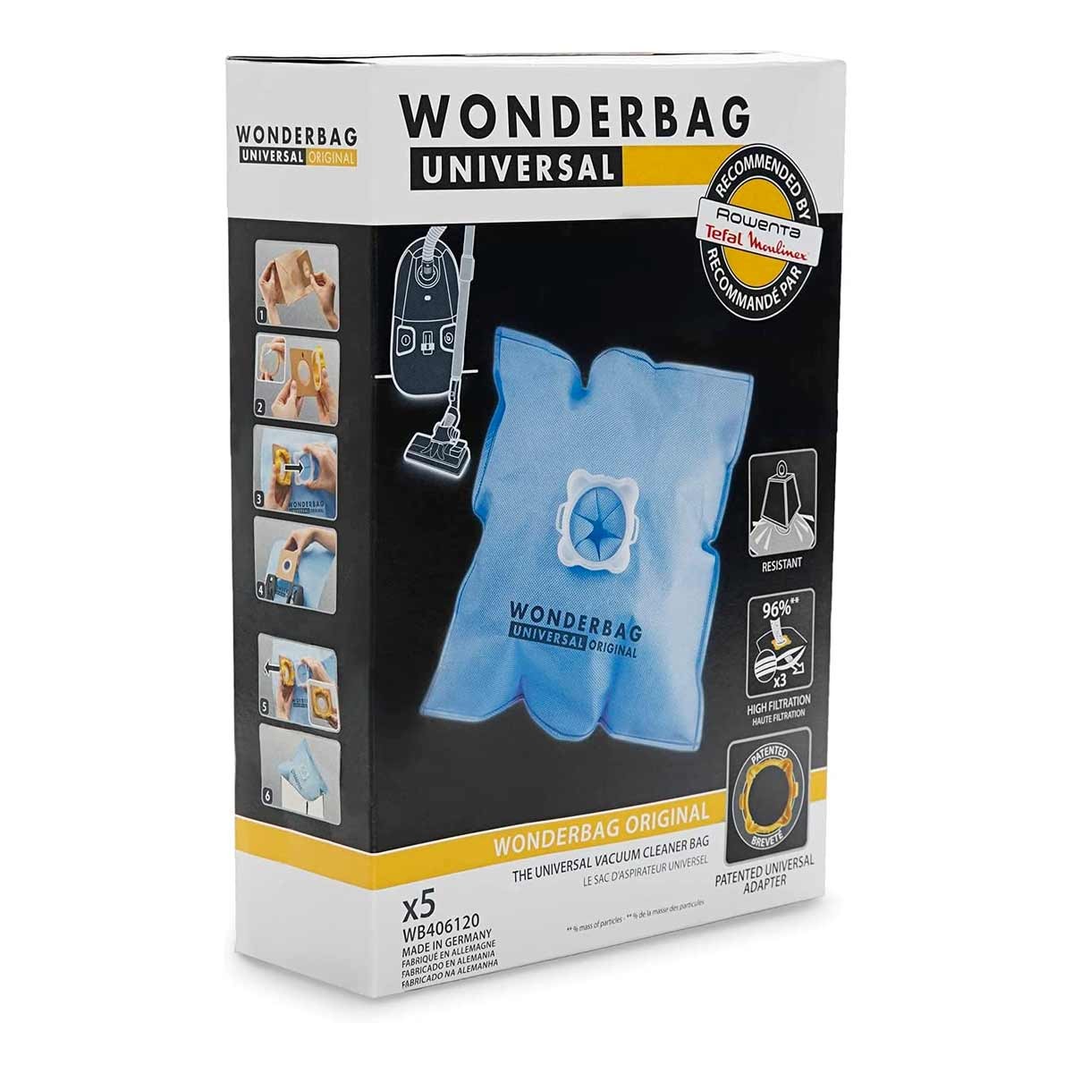 Bolsa Aspirador Rowenta Wonderbag WB4061