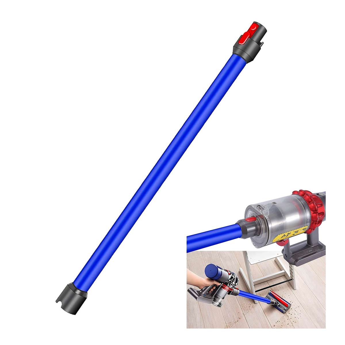Tubo De Extensión Aspiradora DYSON V7 V8 V10 V11 V15, 73 cm