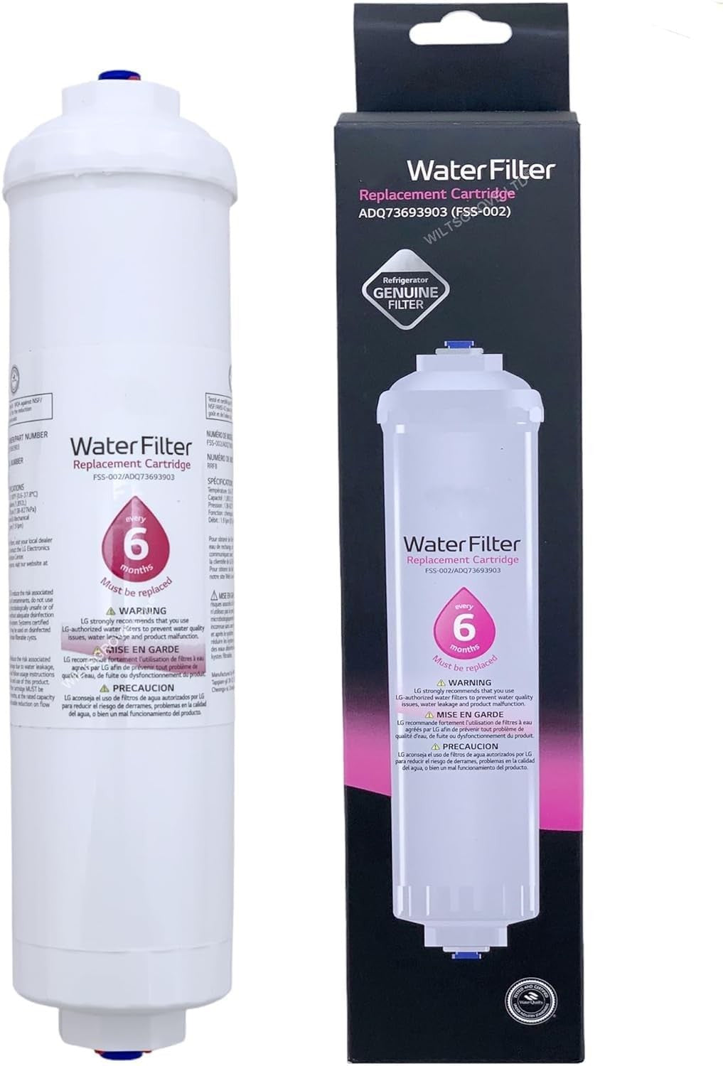 2 unidades de Filtro Agua Externo Original LG ADQ73693903