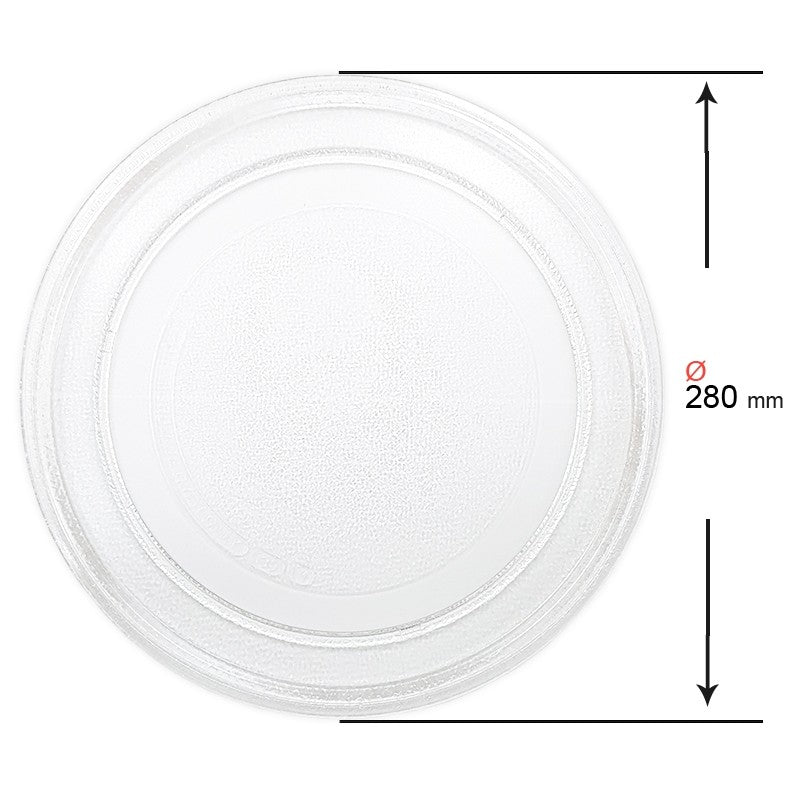 Plato Microondas Ø 280mm Universal