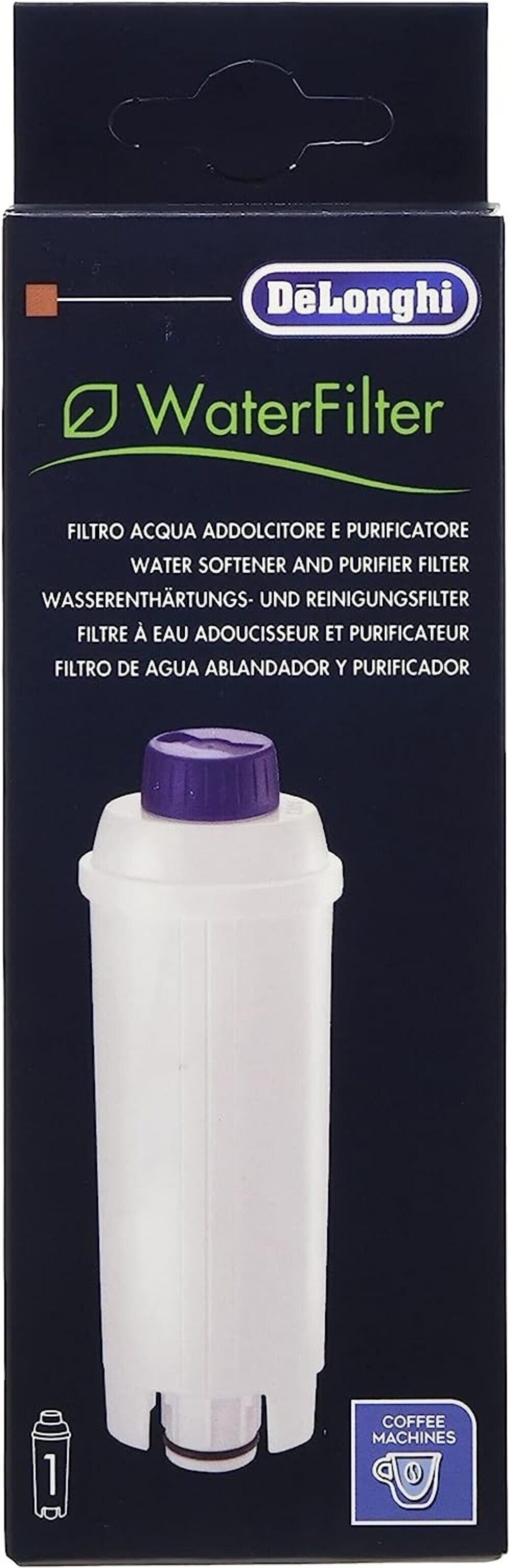 Filtro Agua Antical para cafeteras superautomática DELONGHI DLSC002 ORIGINAL