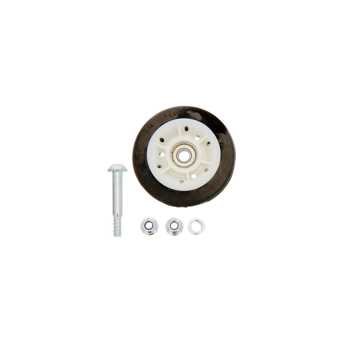 Conjunto rueda polea tambor secadora | compatible con BALAY | Calidad Original | Codigo fabricante 613598 | Para modelos 3SC930A/15