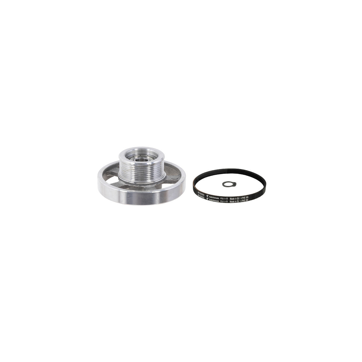 Kit conjunto polea + correa lavadora secadora | compatible con BEKO | Calidad Adaptable | Codigo fabricante 492204404 | Para modelos DC7