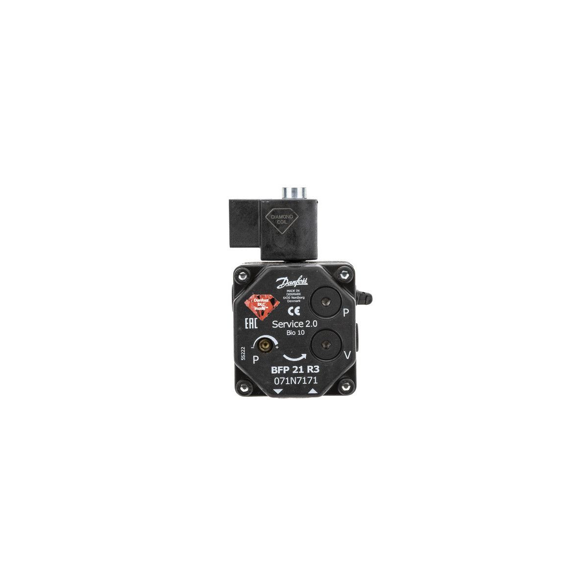 Bomba servicio salida boquilla izquierda-derecha quemador gasóleo DIAMOND | compatible con | Calidad OEM | Codigo fabricante | Para mod