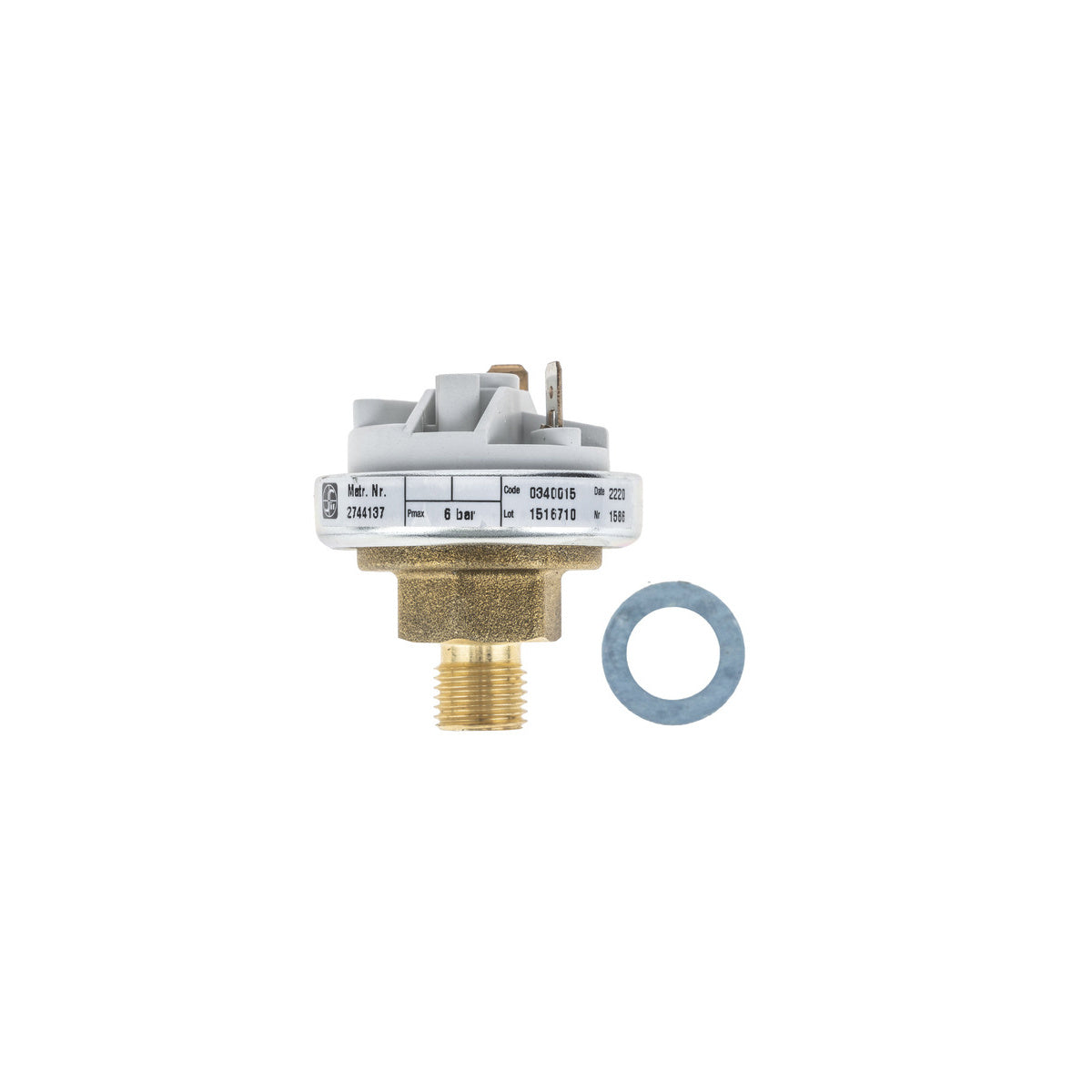Presostato circuito calefacción caldera | compatible con WOLF | Calidad Original | Codigo fabricante | Para modelos CGB100 CGB75 MGK 30