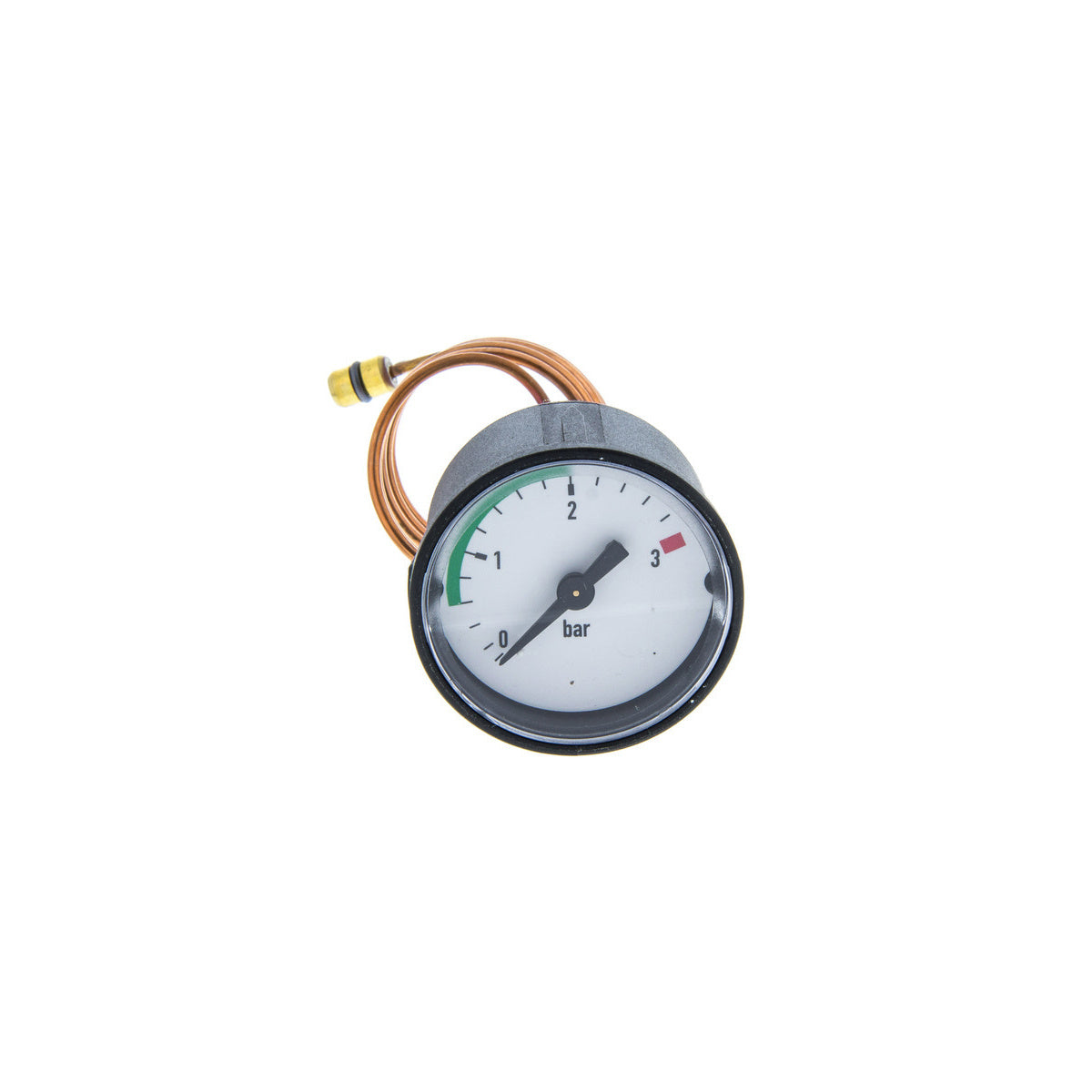 Manómetro 00-3 Bar rápido caldera | compatible con VAILLANT | Calidad Original | Codigo fabricante 101271 | Para modelos PRO-PLUS