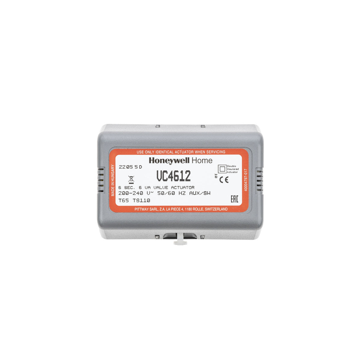 Actuador motor para válvulas de zona HONEYWELL | compatible con STANDARD | Calidad OEM | Codigo fabricante | 200-240V 50/50Hz AUX/SH