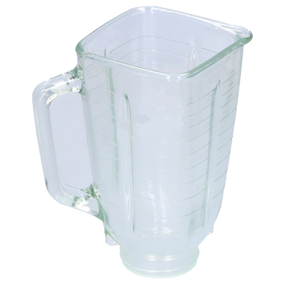 Jarra Vidrio Cuadrada  Compatible Batidora Oster OBL168X Sin tapa