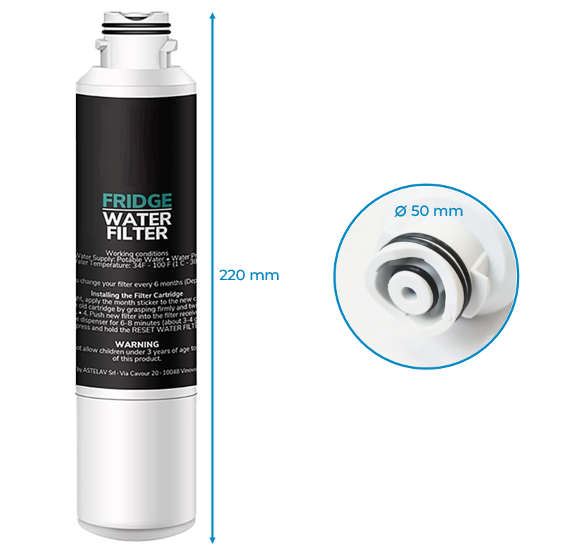 Filtro de agua para frigorífico compatible con Samsung, Kenmore. DA2900020B, DA2900020A, DA2900019A
