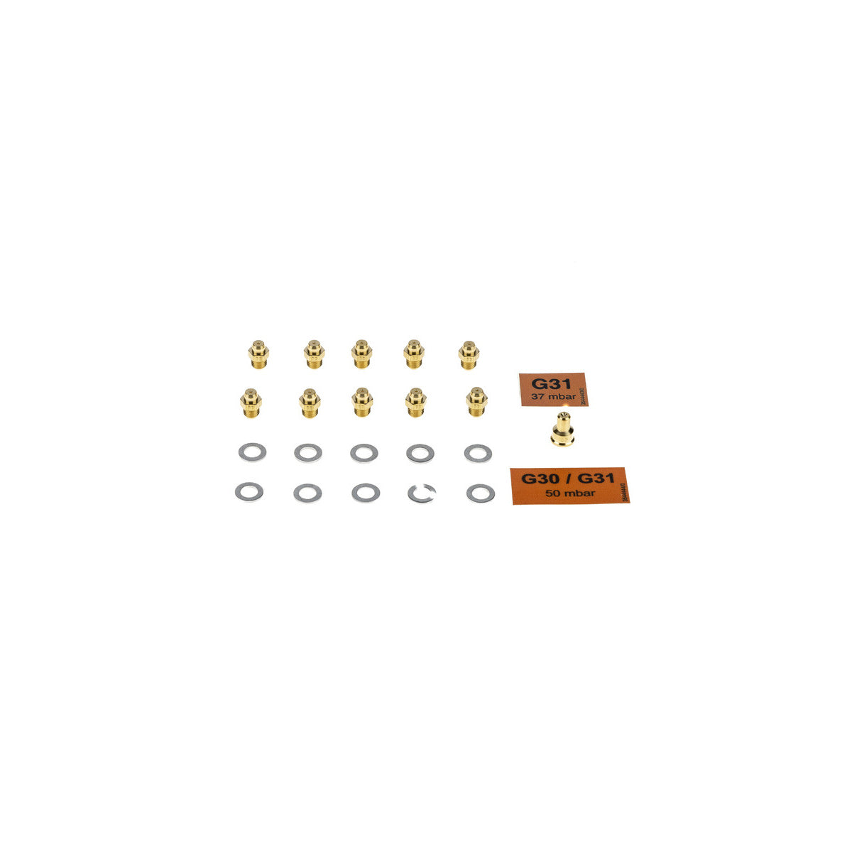 Kit inyectores 077 10u Gas Butano | compatible con COINTRA | Calidad Original | Codigo fabricante V39843720 | Para modelos ETS SUPREME 1