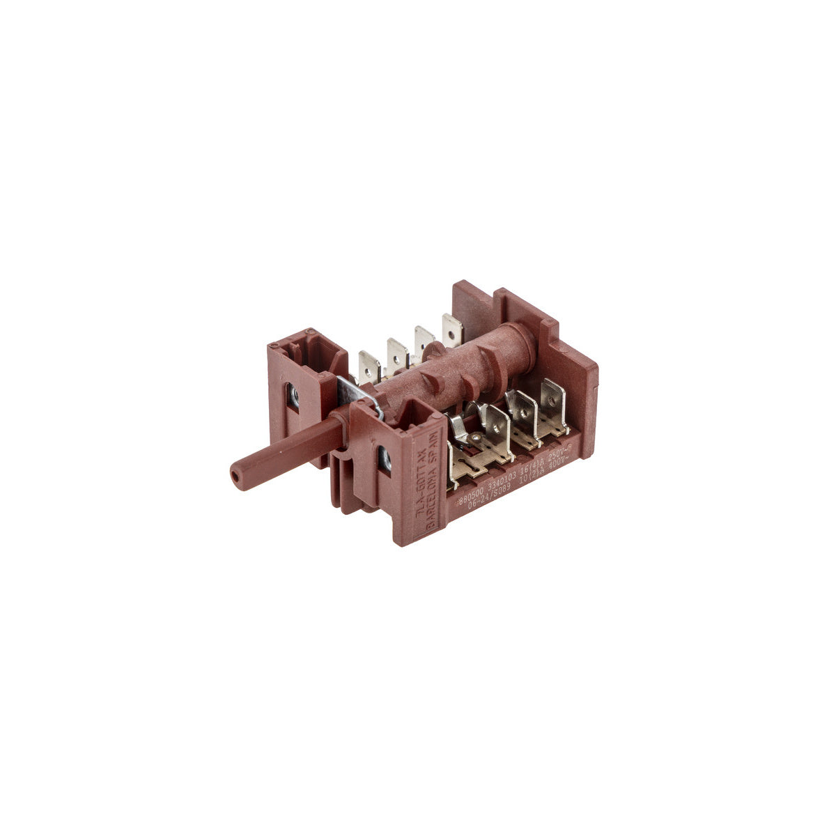 Conmutador 8 posiciones horno | compatible con TEKA | Calidad Original | Codigo fabricante 83340103 | Para modelos HBB605 HBB610 NEGRO H