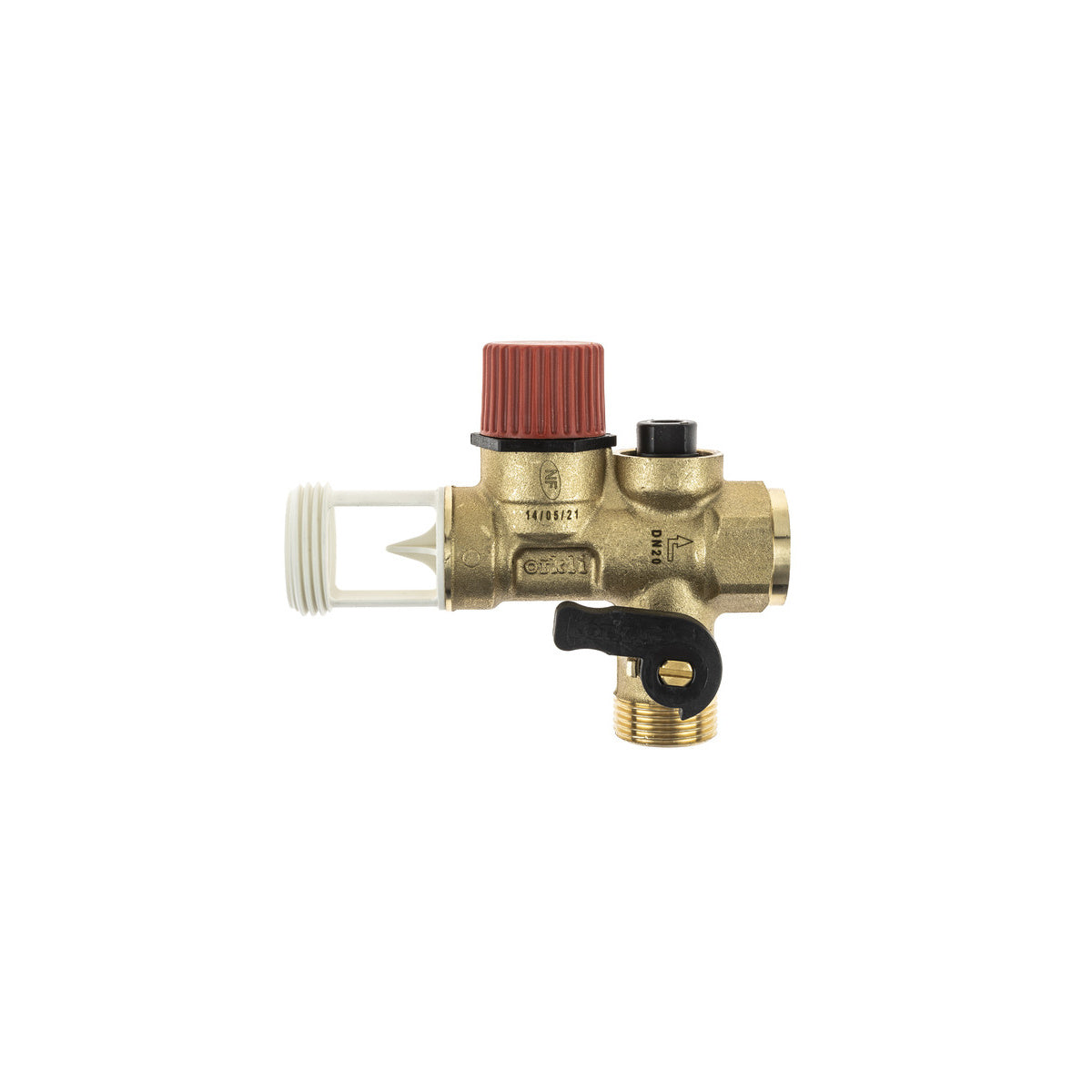 Grupo válvula de seguridad caldera | compatible con DOMUSA | Calidad Original | Codigo fabricante CFOV0000011 | Para modelos EVOLUTION