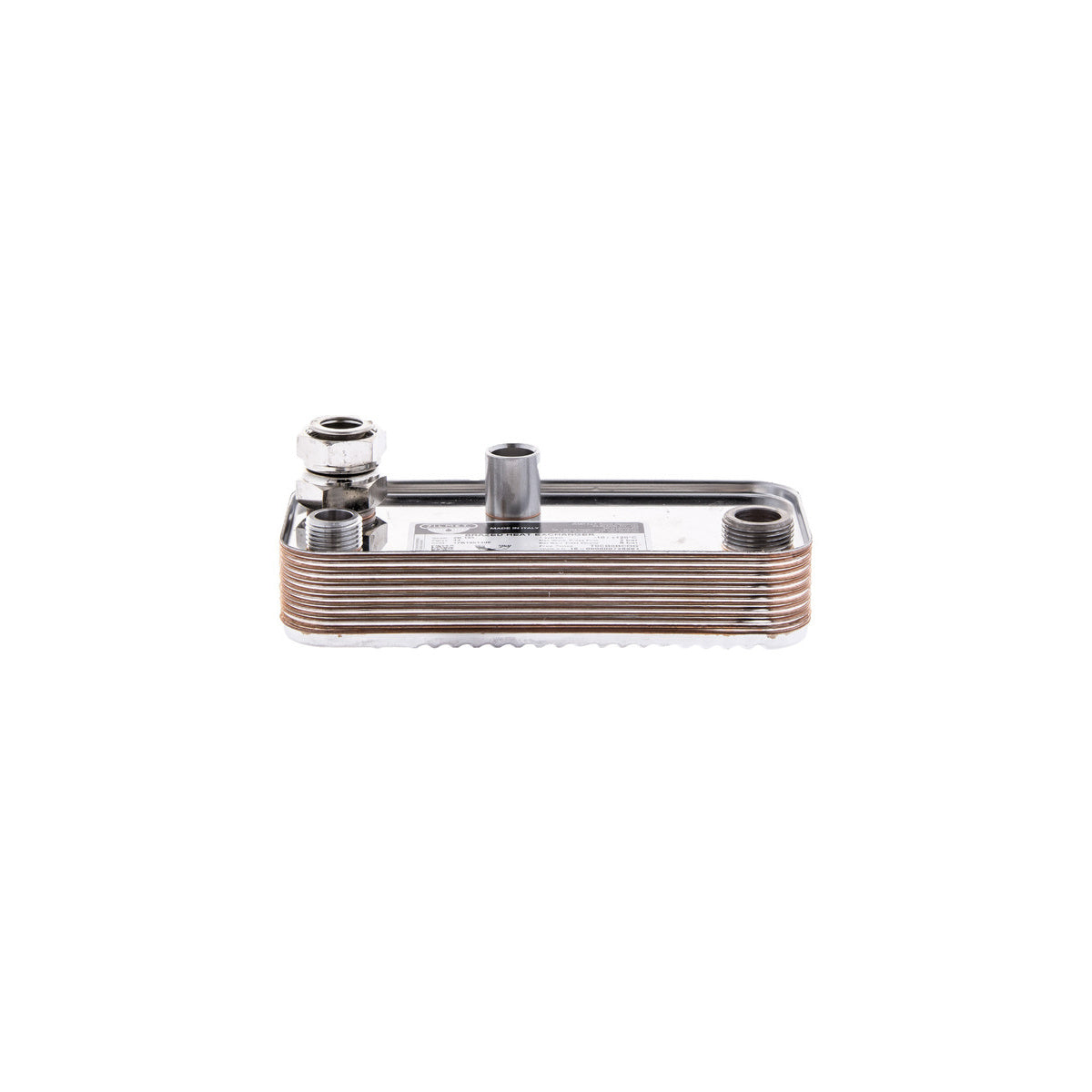 Intercambiador a placas caldera | compatible con SIME | Calidad Adaptable | Codigo fabricante 6265600 | Para modelos FORMAT25BF RENOVA M