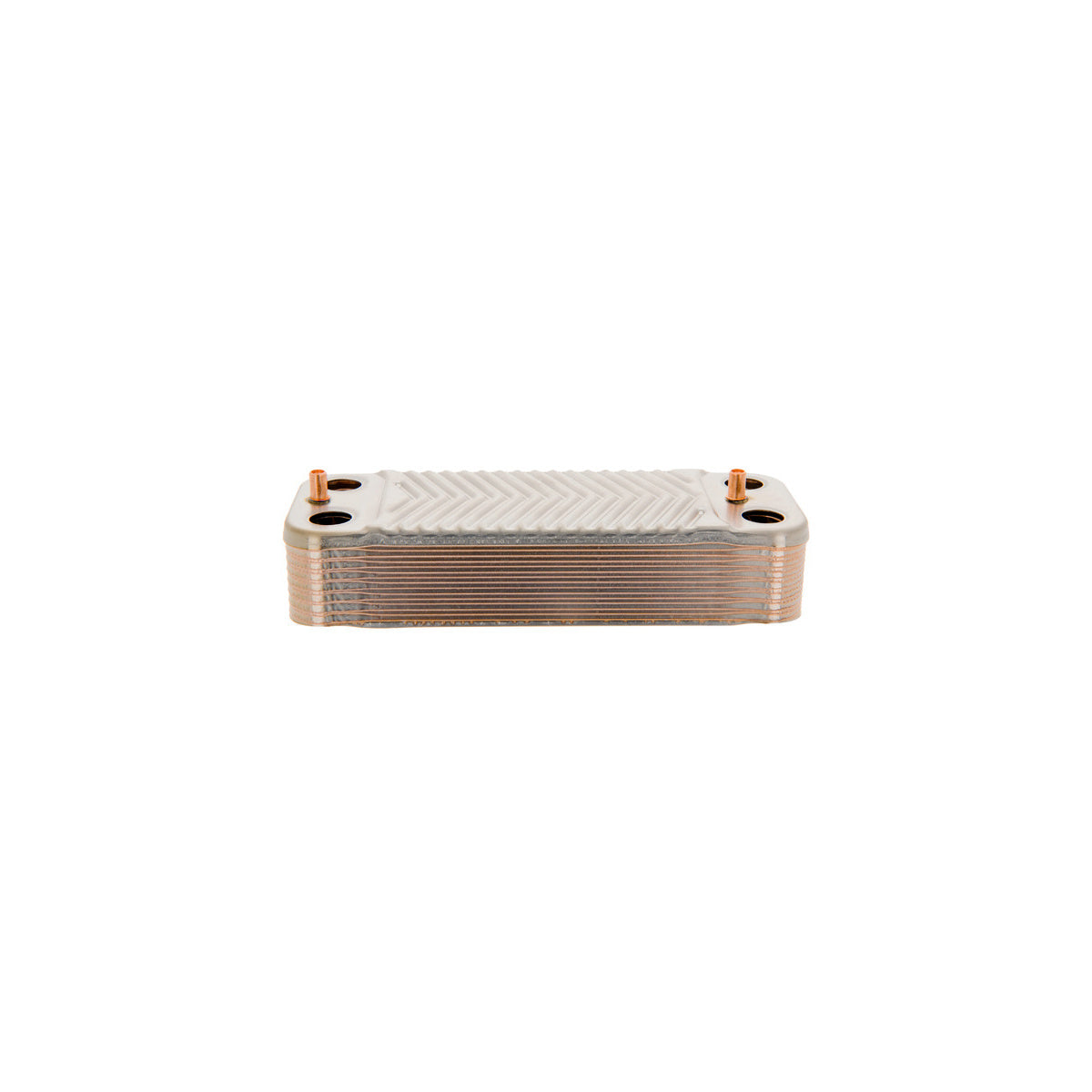 Intercambiador de placas caldera | compatible con SAUNIER DUVAL | Calidad Original | Codigo fabricante 53014 | Para modelos Isofast Cond