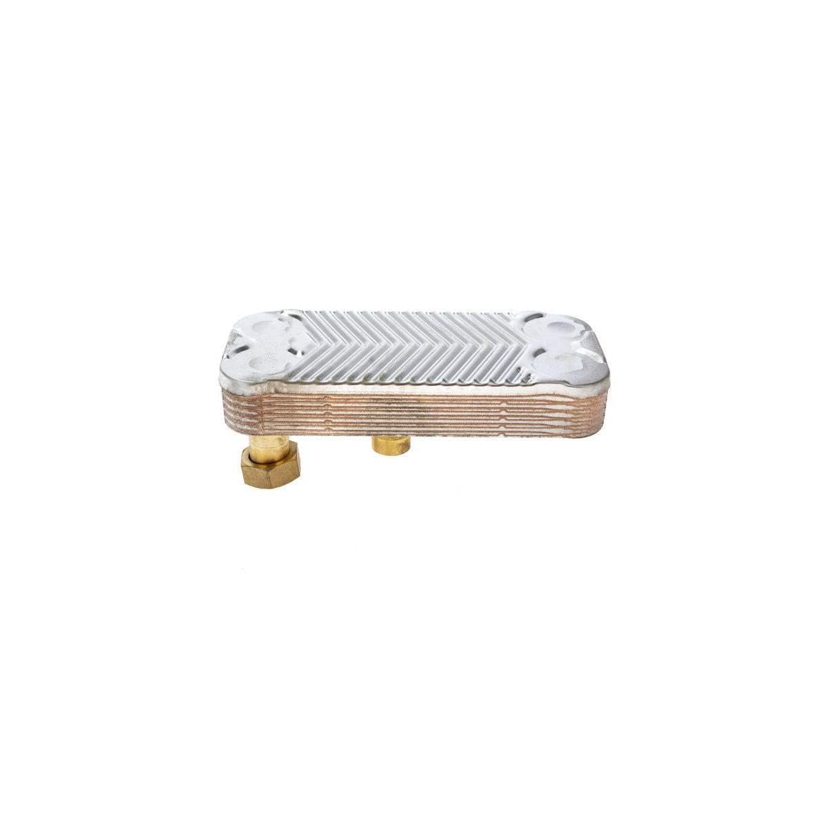 Intercambiador de placas caldera SAUNIER DUVAL | compatible con HERMANN | Calidad Adaptable | Codigo fabricante 15002479 | Para modelos