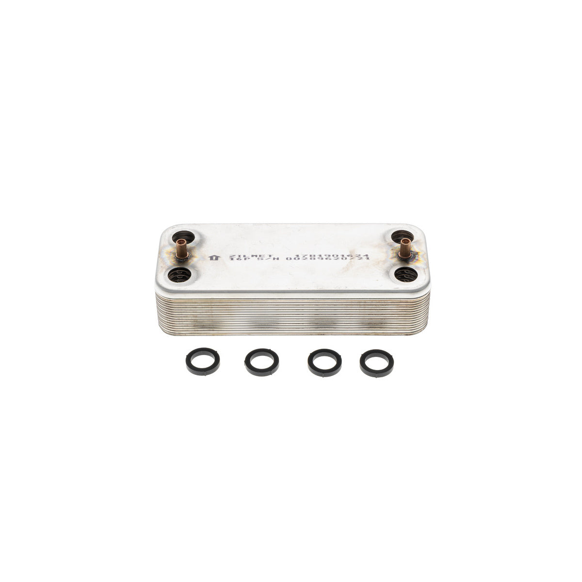 Intercambiador de placas caldera | compatible con TIFELL | Calidad Original | Codigo fabricante CM20040LA | Para modelos AQUAGAS 30 DIGI