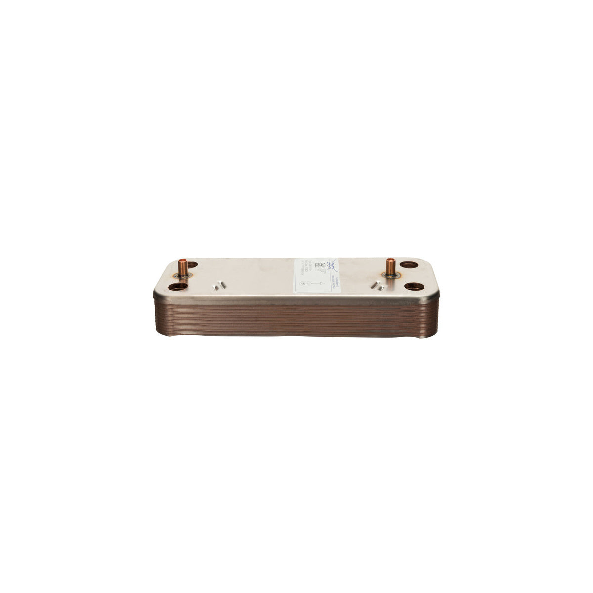 Intercambiador de placas caldera | compatible con ROCA | Calidad Original | Codigo fabricante R125565366 | Para modelos NOVANOX 24/24F