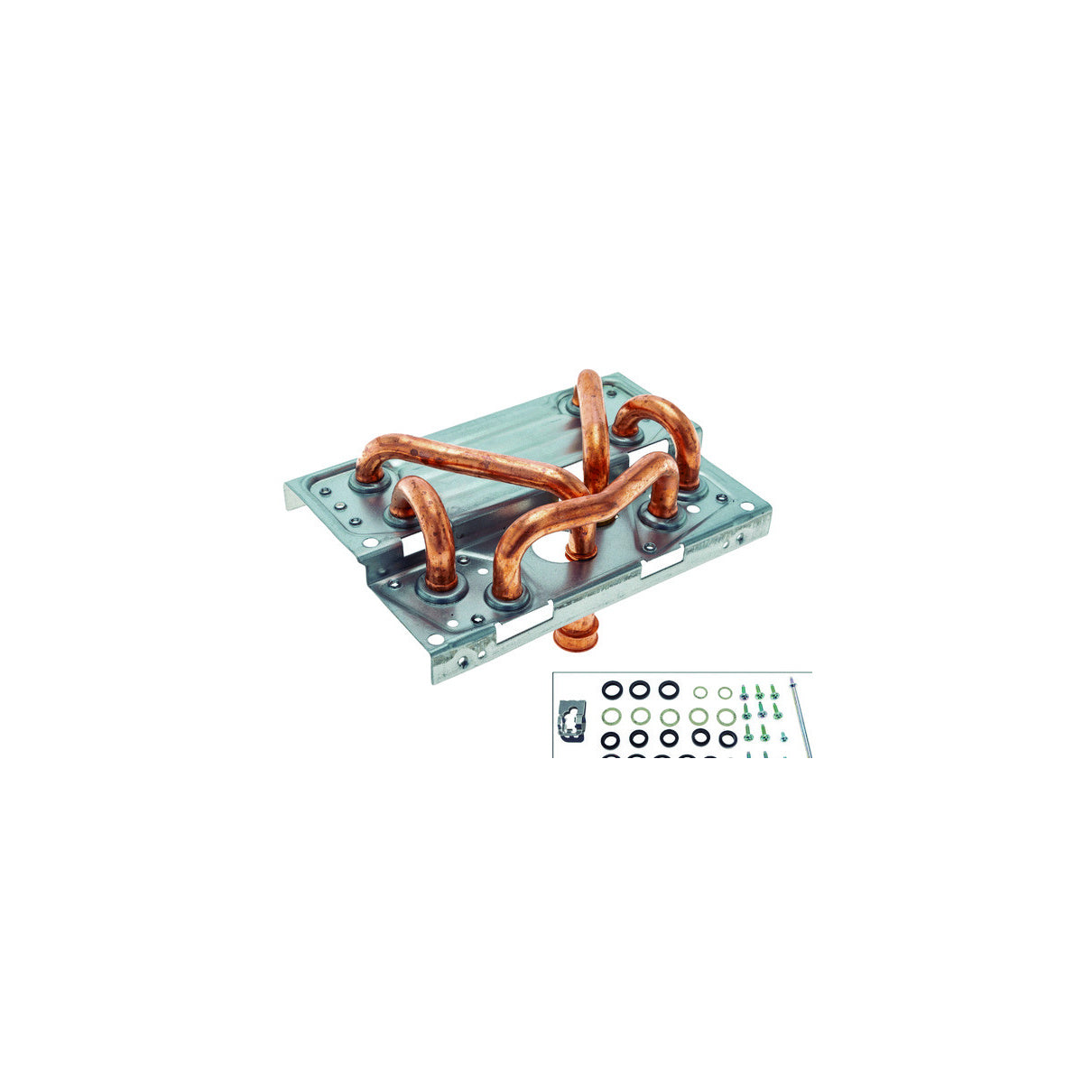 Kit soporte intercambiador | compatible con VAILLANT | Calidad Original | Codigo fabricante 178965 | Modelo  VMW 242/3-3 M