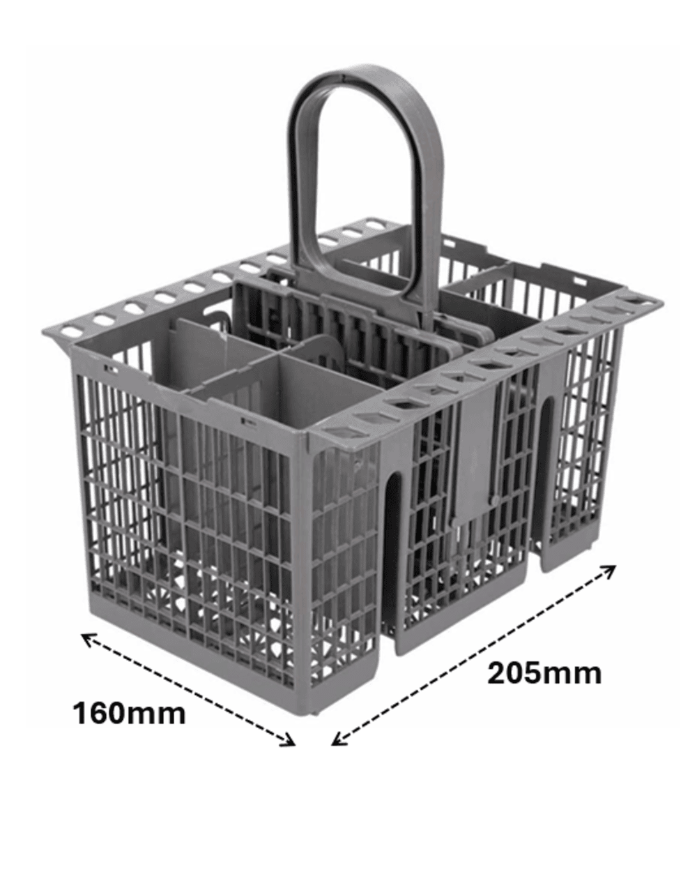 Recamania Cesta Cubiertos lavavajillas INDESIT C00257140 - compatible con lavavajillas Hotpoint 99673-8729 -  C00386607