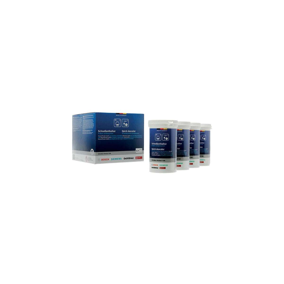 Descalcificador rápido | compatible con BOSCH | Calidad Original | Codigo fabricante 312331 | Para lavadoras y lavavajillas