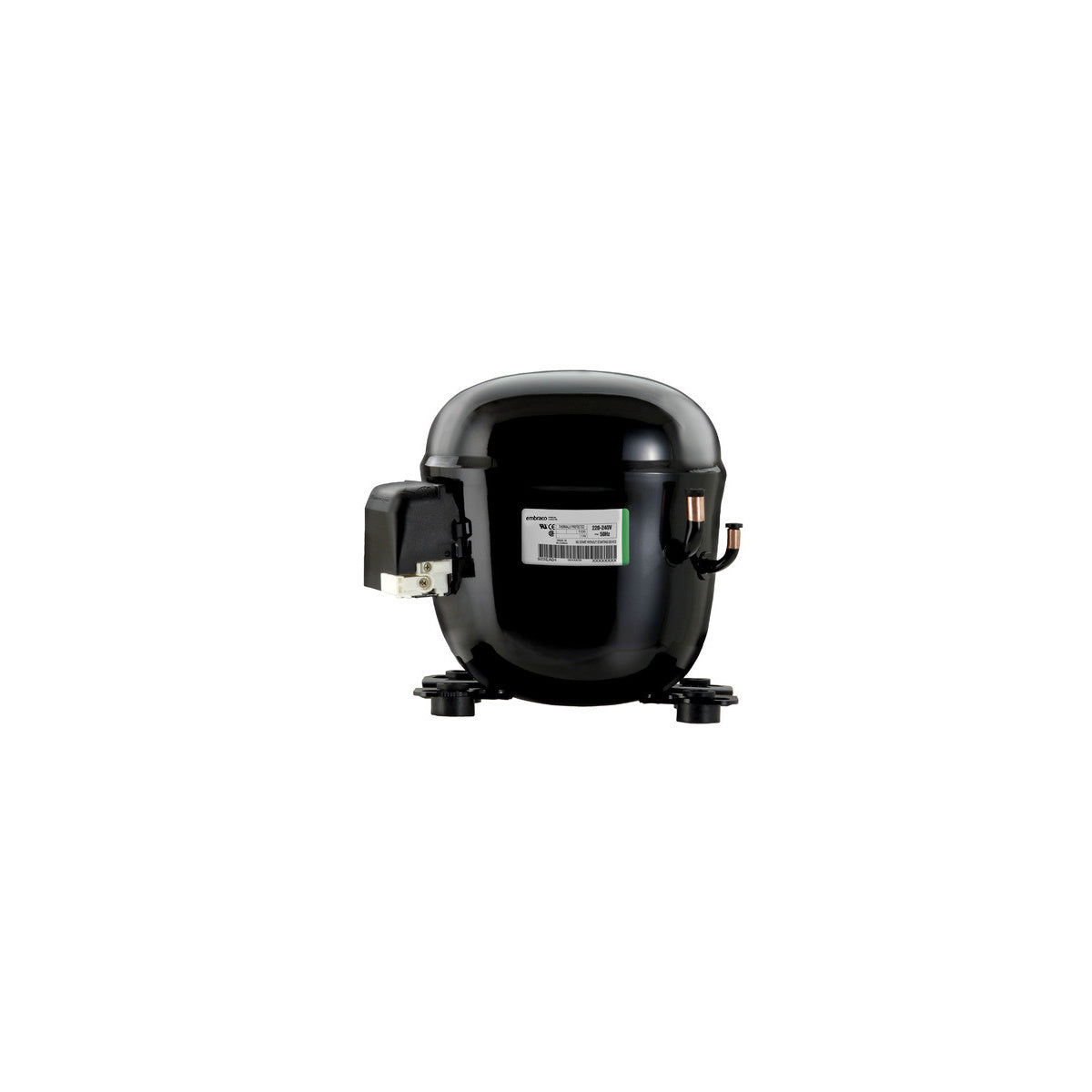 Compresor hermético EMBRACO-ASPERA | compatible con EMBRACO | Calidad | Codigo fabricante 923BA0204AF | Modelo NT6226GK MHBP R404A - R4