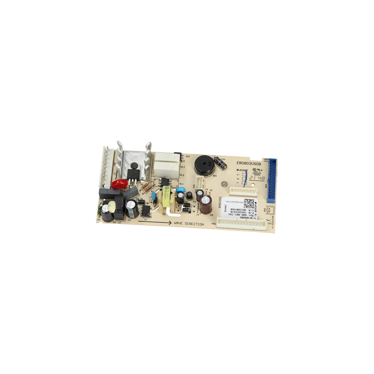 Módulo electrónico control del congelador | compatible con BEKO | Calidad Adaptable | Codigo fabricante 4943832612 | Para modelos RFNE