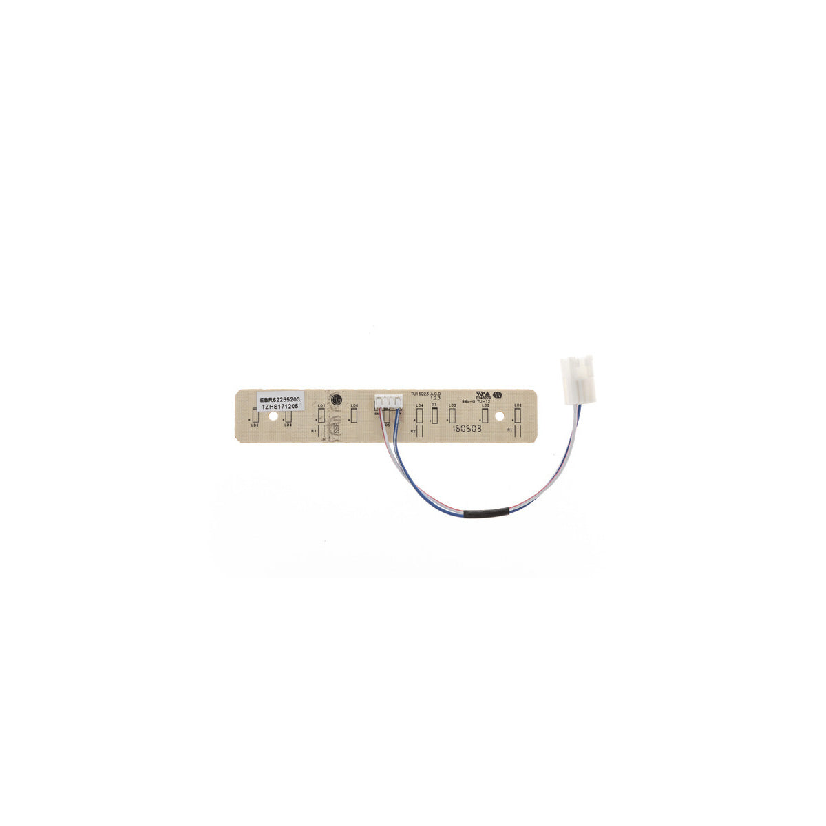 Módulo electronico del portalámparas frigorifico | compatible con LG | Calidad Original | Codigo fabricante EBR62255203 | Para modelos