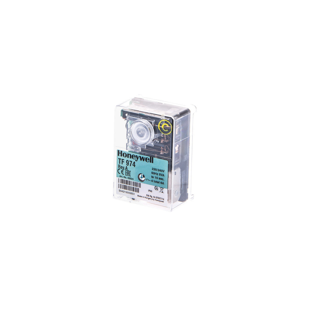 Caja control quemador gasóleo | compatible con STANDARD | Calidad OEM | Codigo fabricante REL20111 | Para modelos Rele SATRONIC TF974