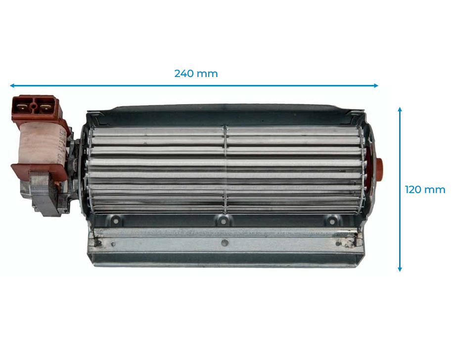 Ventilador Tangencial Motor Izquierda TG6 180 mm 338042
