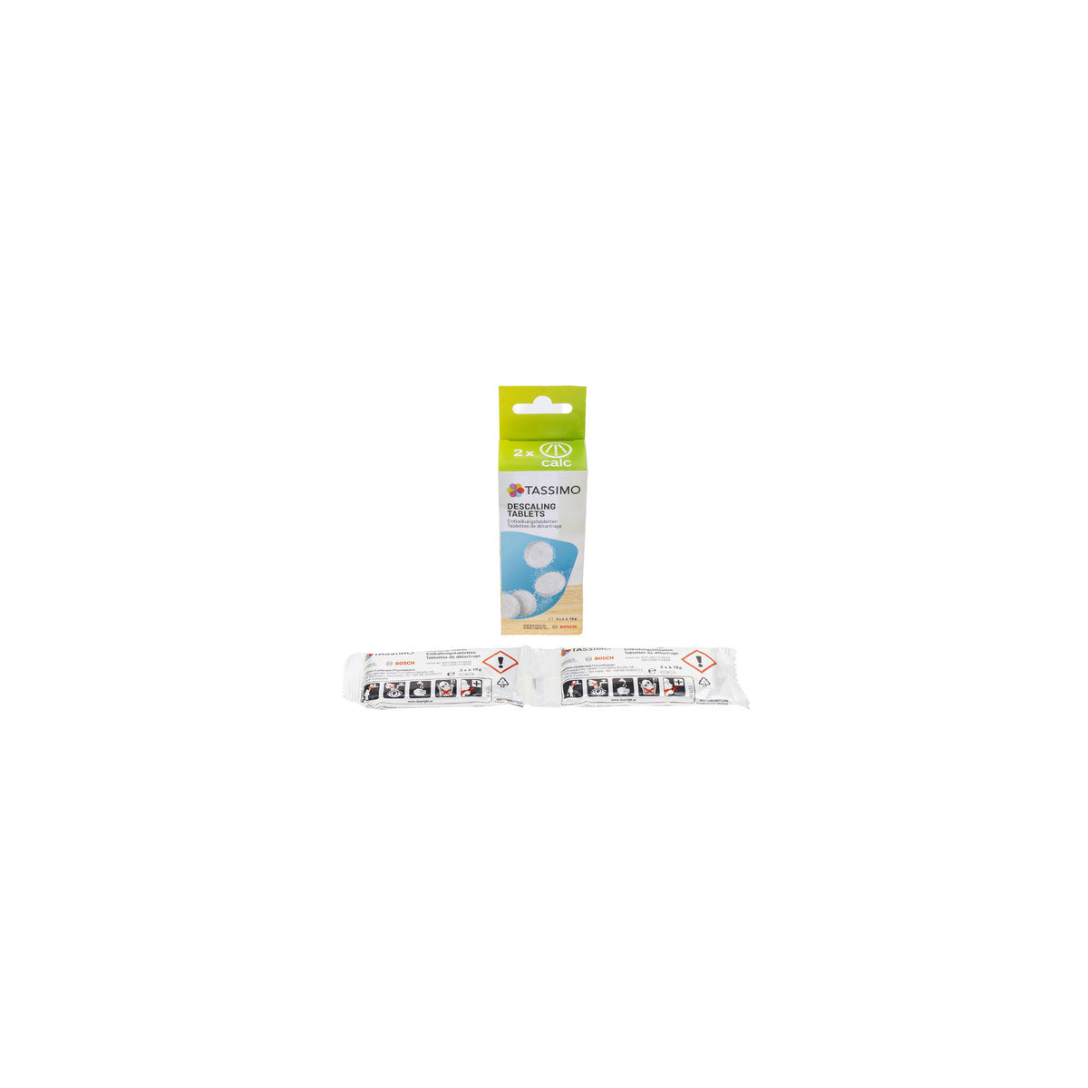 Pastillas descalcificadoras TASSIMO | compatible con BOSCH | Calidad Original | Codigo fabricante 311909 | Para modelos TCZ6004