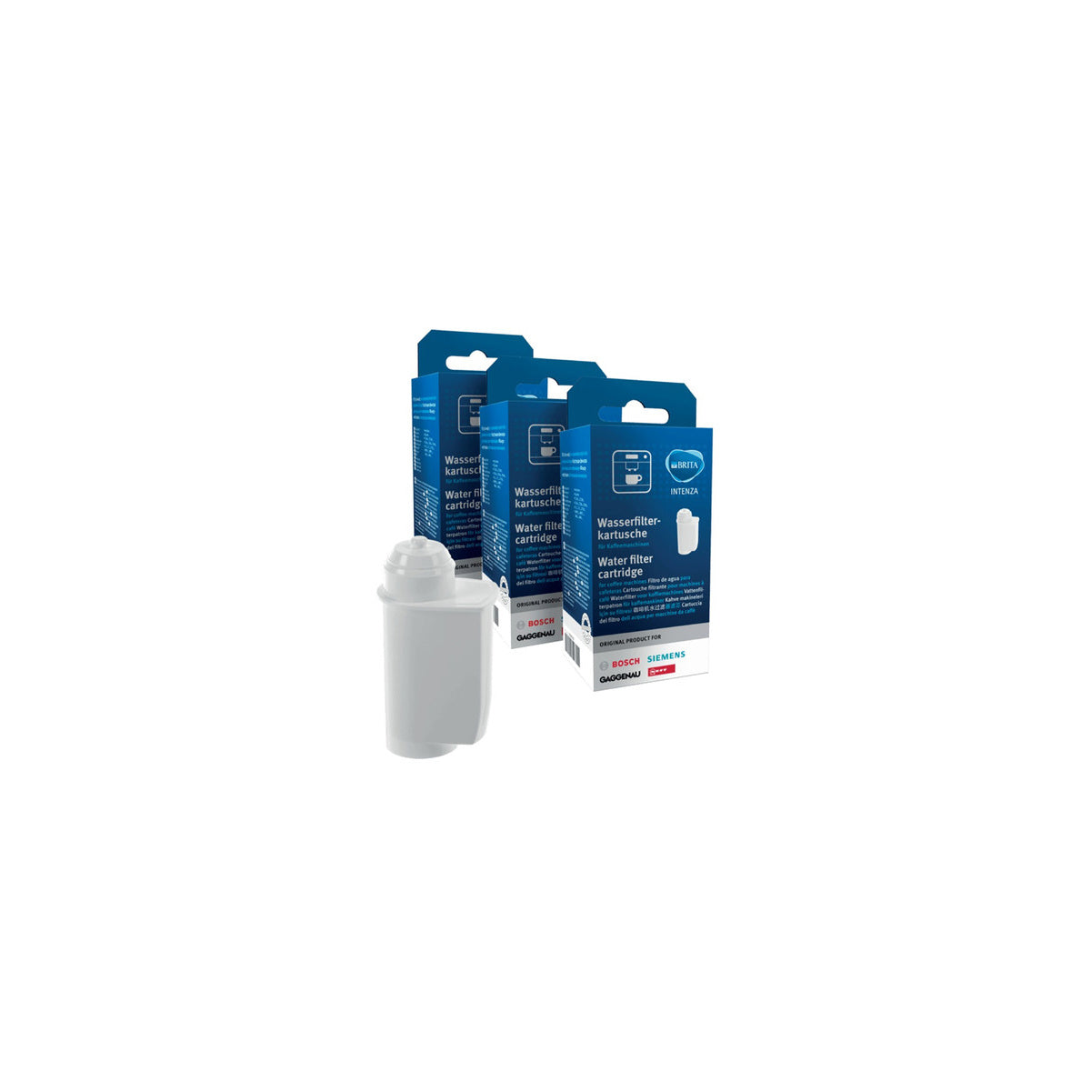 Filtro de agua cafeteras | compatible con BOSCH | Calidad Original | Codigo fabricante 17000706 | Para modelos B15FS22N0/B1 CM450101/04