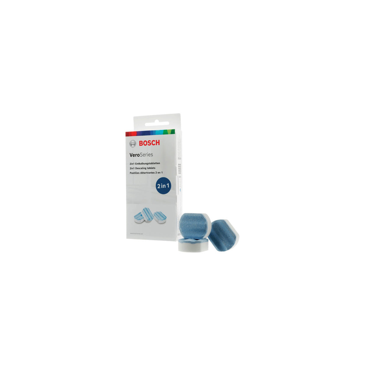 Pastillas descalcificadoras cafeteras automáticas BOSCH | compatible con AEG | Calidad Original | Codigo fabricante | Para modelos TCZ8