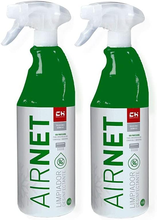 Pack AIRNET + AIRNET  Limpiador Desinfectante Aire Acondicionado Universal 750 ml