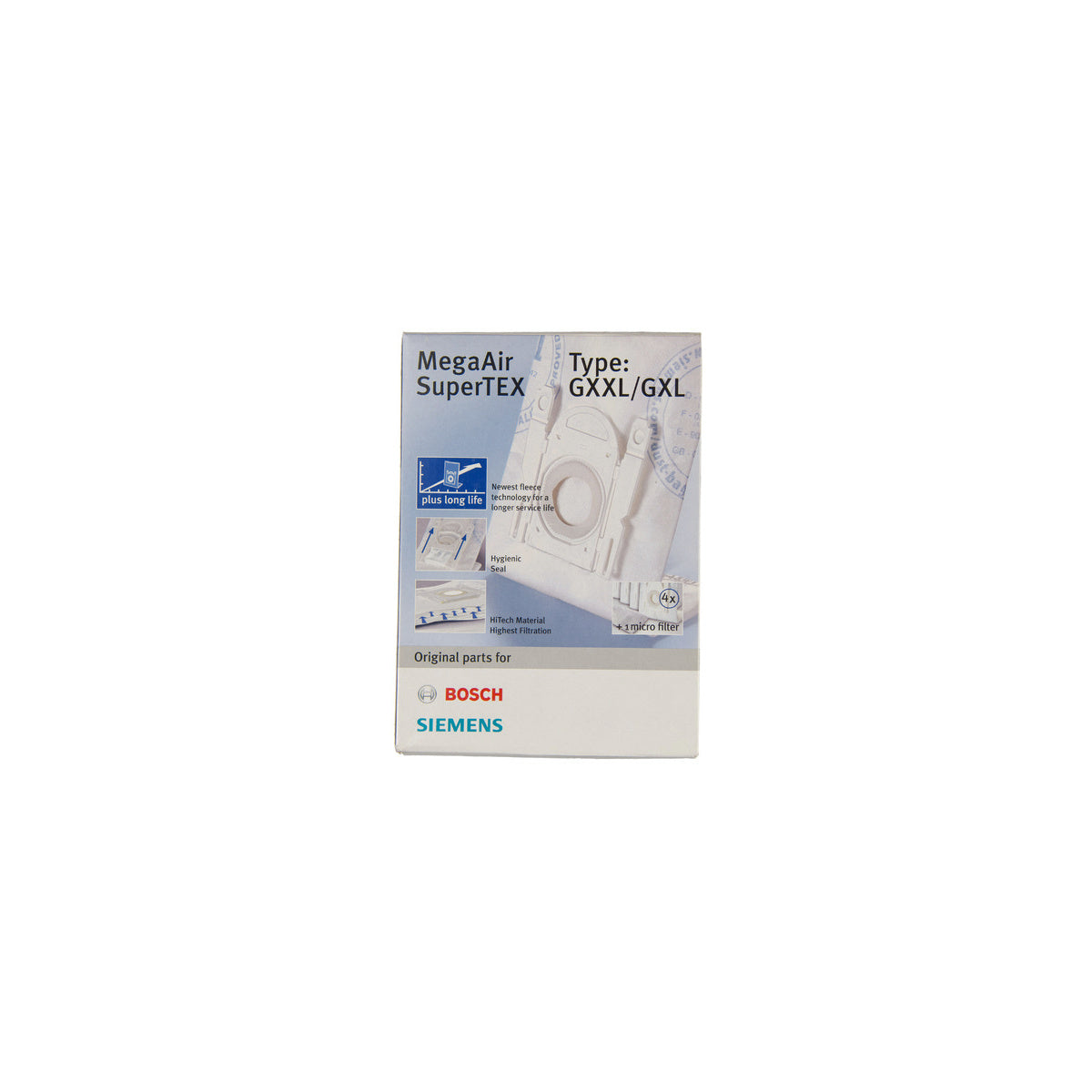 Bolsa aspirador | compatible con BOSCH | Calidad Original | Codigo fabricante 467342 | Para modelos BGL45213201 BSG7222509 VS07G VSZ5243