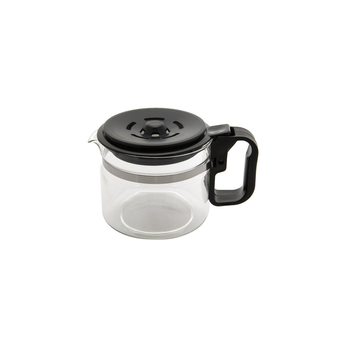 Jarra grande negra cafetera UNIVERSAL antigoteo | compatible con STANDARD | Calidad Adaptable | Codigo fabricante 8190 | Altura 125-15 c