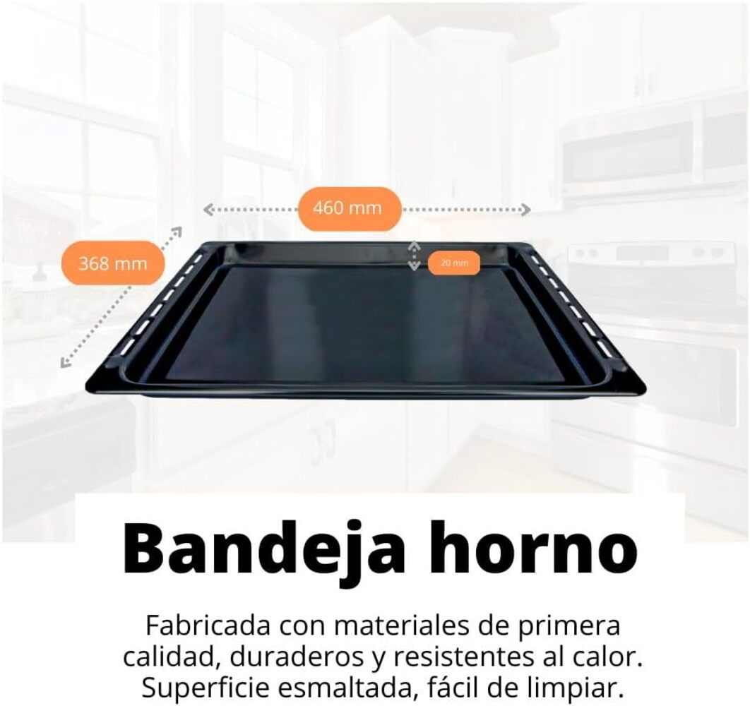 Bandeja Horno TEKA 460X370X24mm  82405901