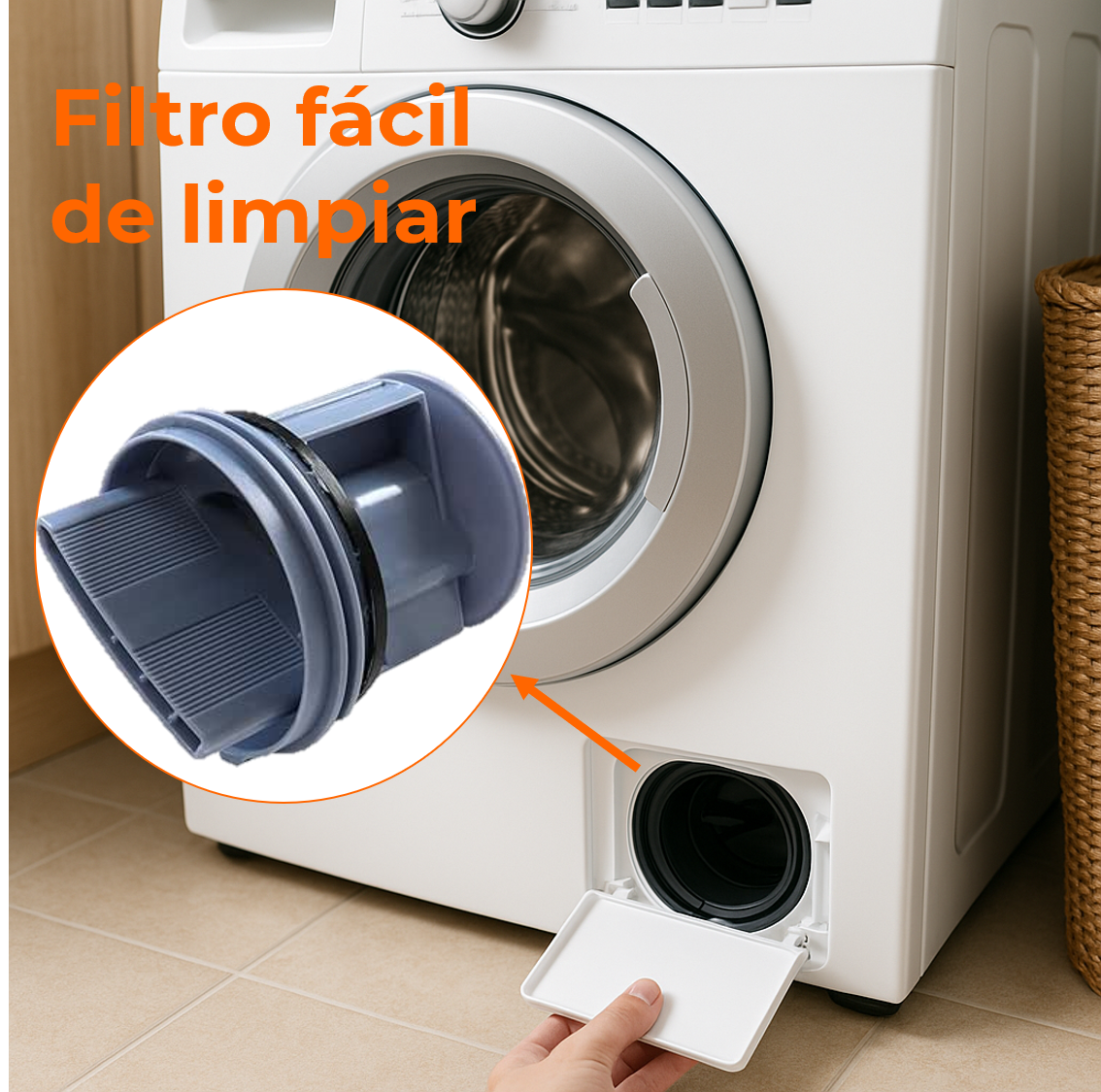 Filtro Lavadora BOSCH 3TW74120X02 647920
