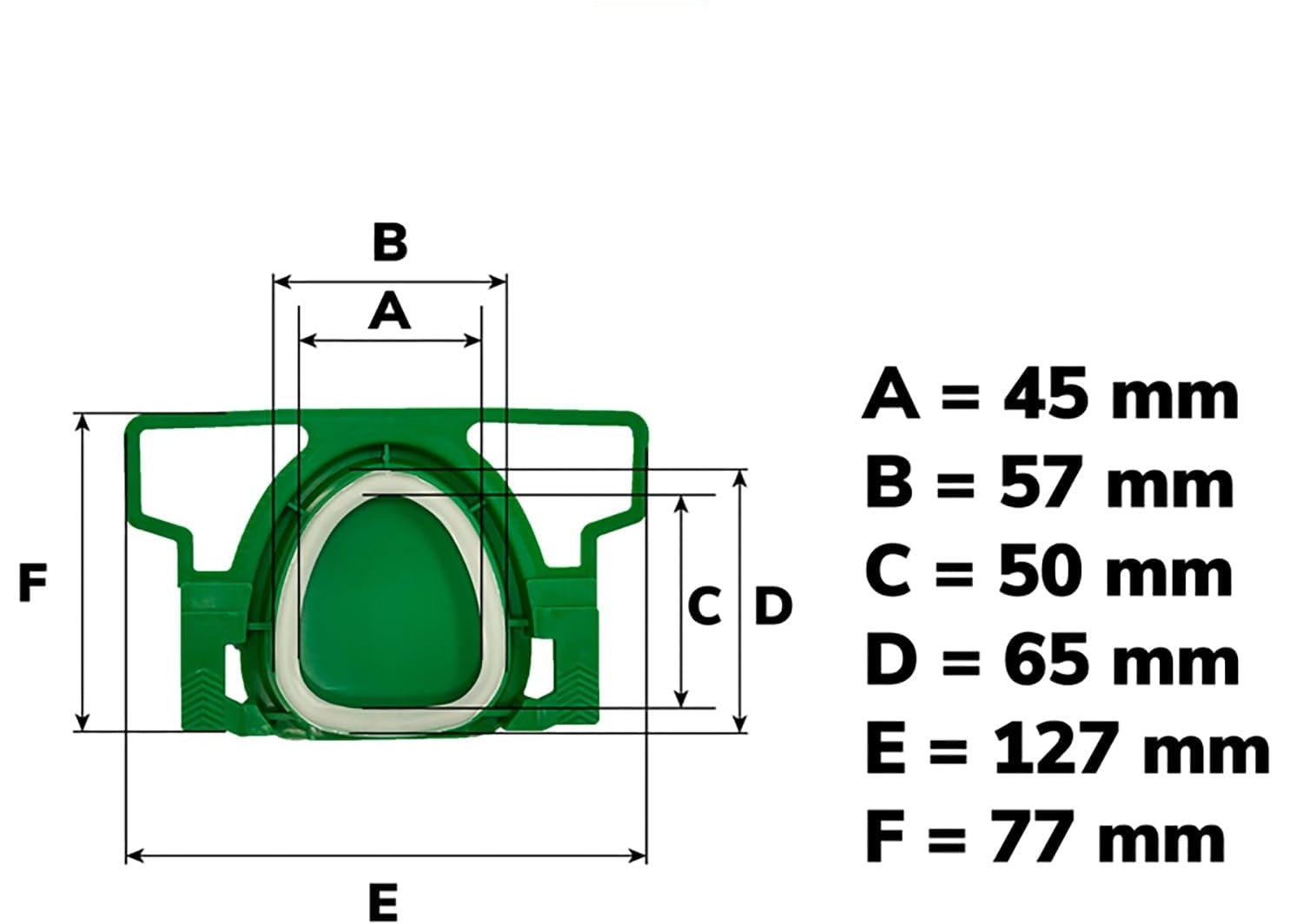 Pack de 6 Bolsas de Microfibra Compatibles con Aspiradoras Folletto VK200 y VK220