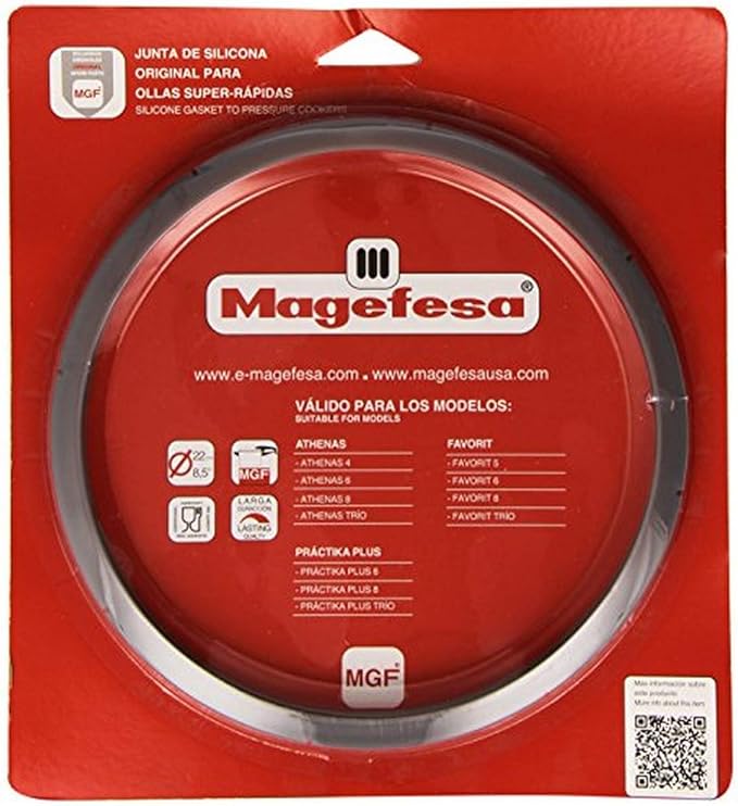 Goma olla super-rápida diámetro 22 cm Magefesa Practika Plus