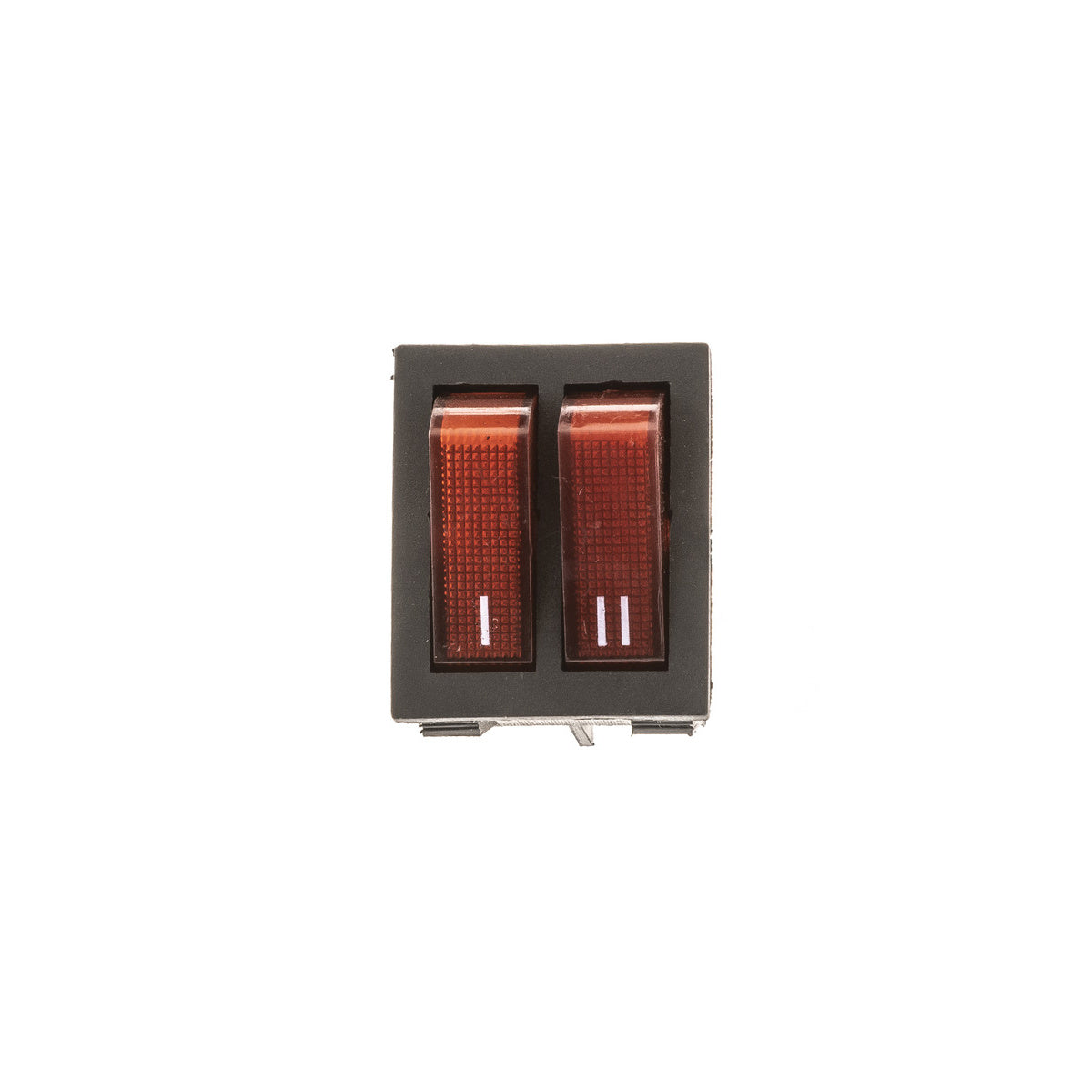 Interruptor doble 2 posiciones basculante rojo piloto | compatible con STANDARD | Calidad | Codigo fabricante 14AG0070 | Voltaje 250V-15