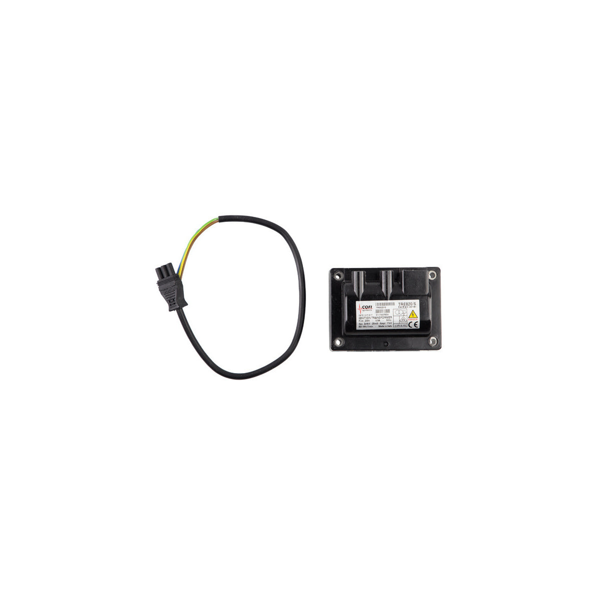 Transformador COFI caldera | compatible con ECOFLAM | Calidad OEM | Codigo fabricante | 20mA 2x4 19% 09A 50Hz