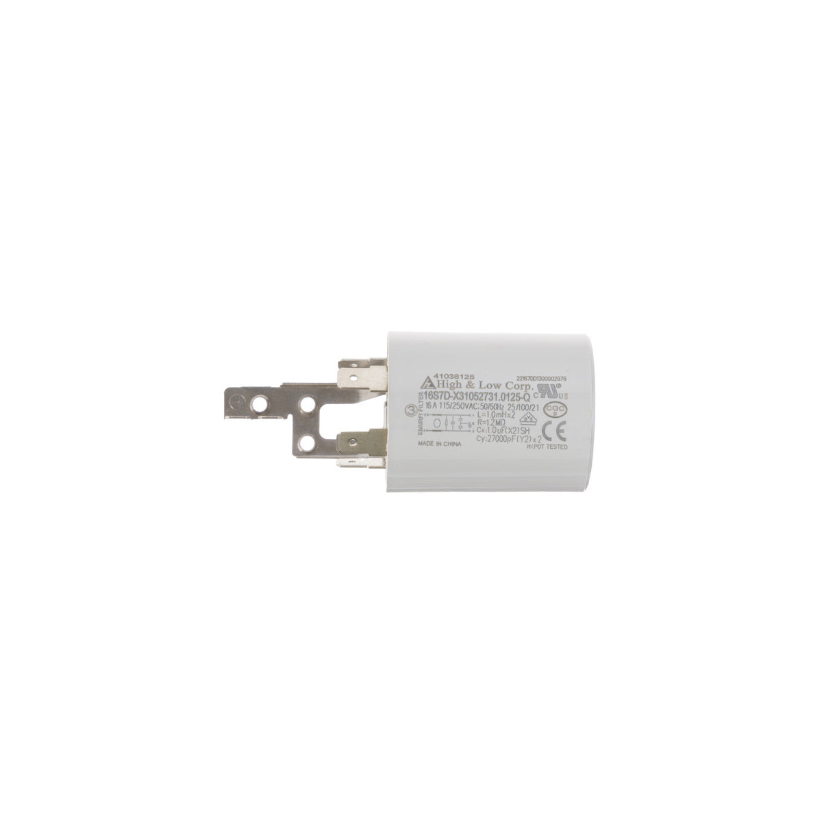 Filtro antiparasitario lavadora | compatible con CANDY | Calidad Original | Codigo fabricante 41038125 | Para modelos CS1292D3S