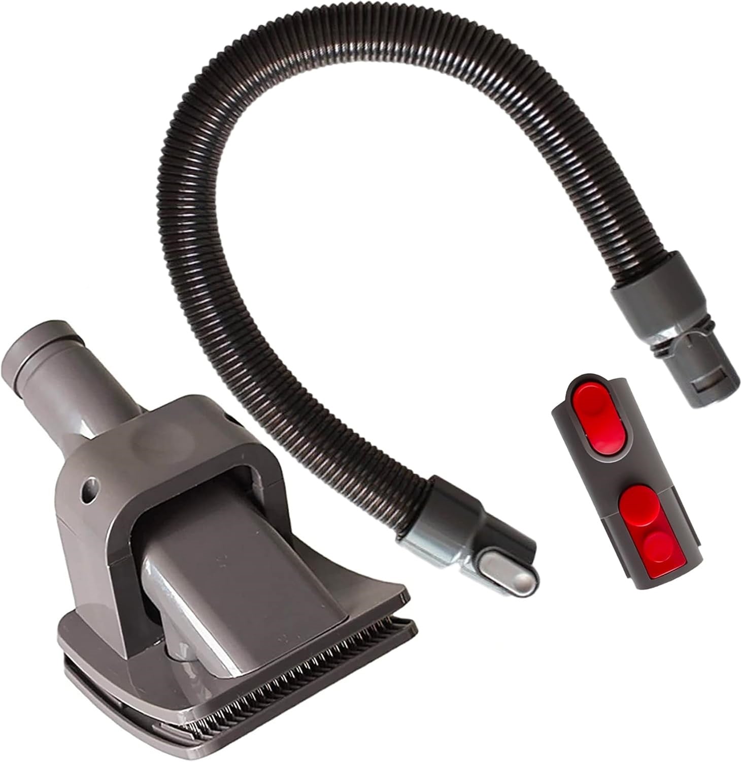 Cepillo Aspirador Mascotas, Peine Aspirador para Perros, Cepillos Pelo de Perro y Gato adaptable para Dyson V15 V12 V11 V10 V8 V