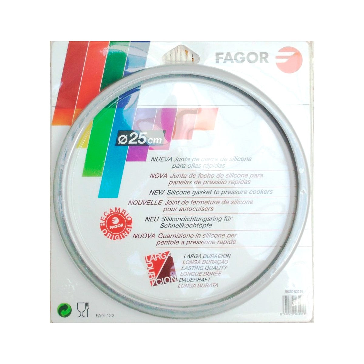 Goma Olla Presión Fagor Splendid Ø25 cm (Original)
