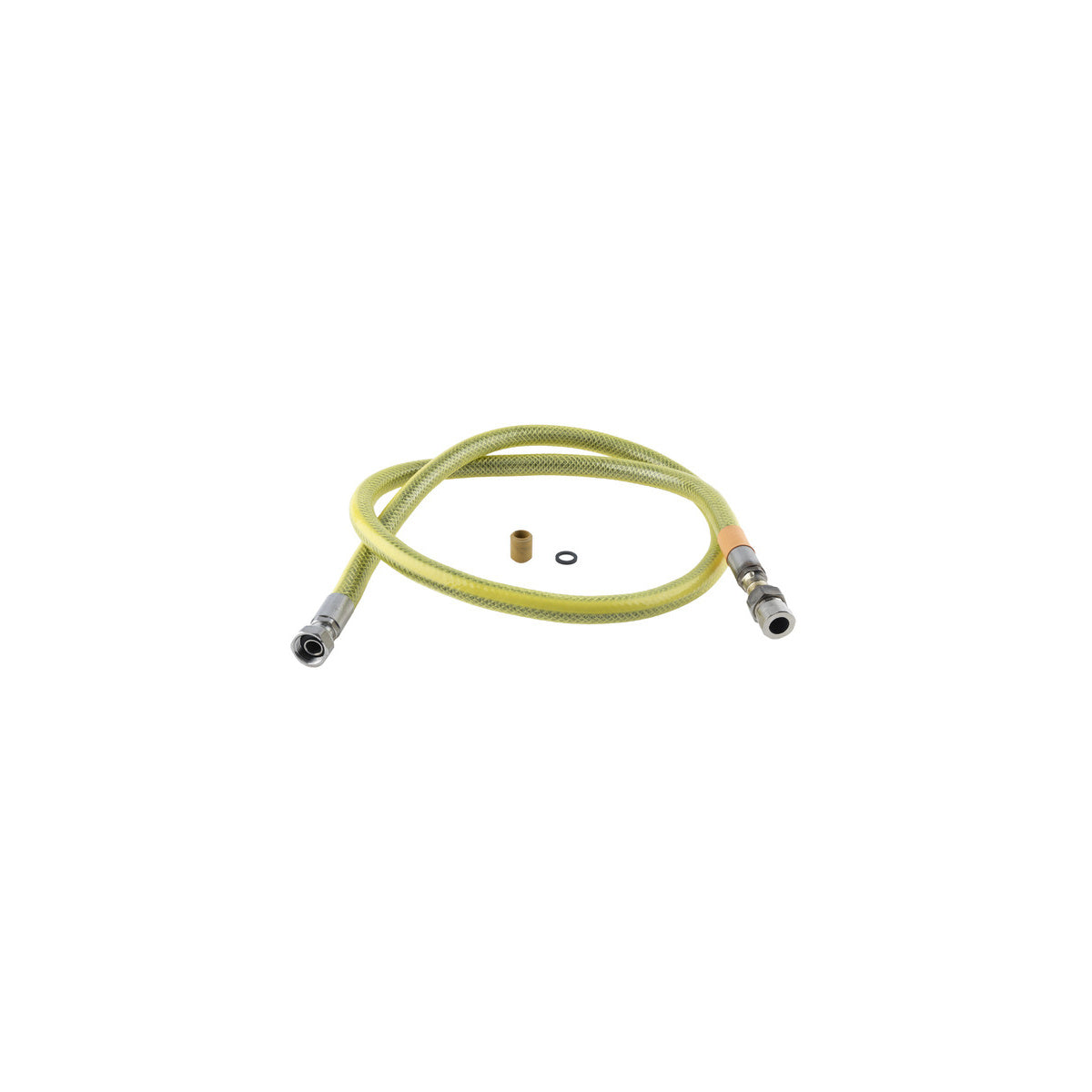 Butaclick conexión flexible inoxidable tuerca loca bombonas de butano | compatible con STANDARD | Calidad | Codigo fabricante AN11053