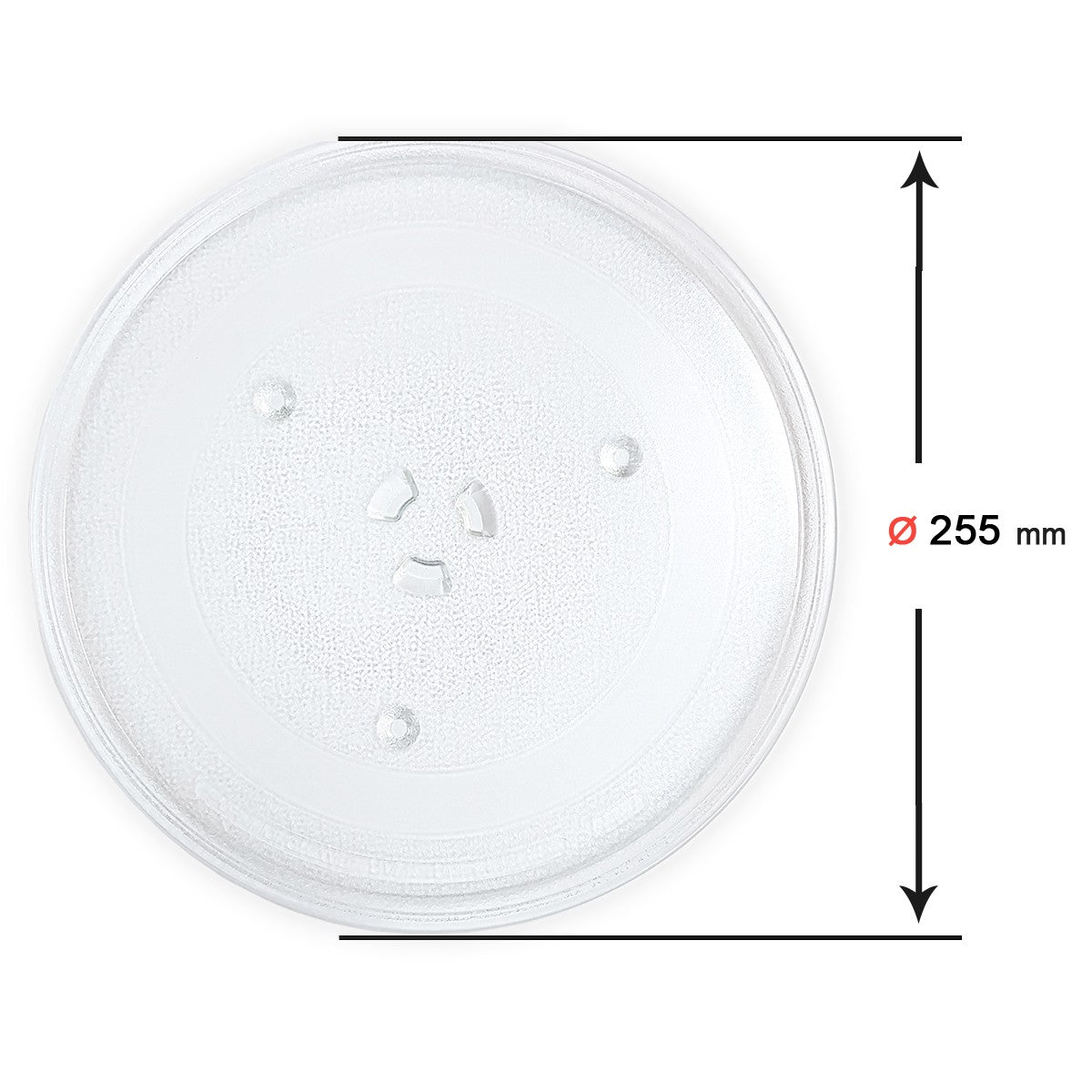 Plato Microondas Ø 255mm Universal Samsung LG