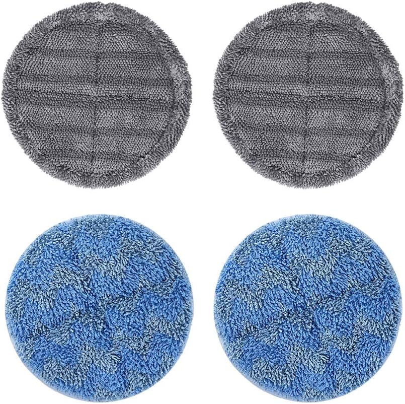 KIT de 4 Piezas Almohadillas de fregona para aspiradora eléctrica.