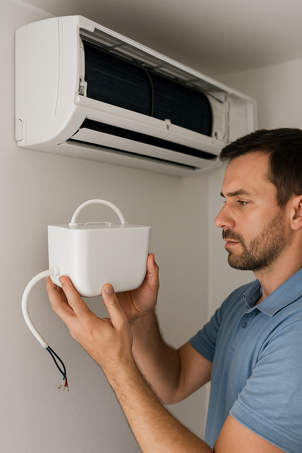 Bomba de Condensados Para Aire Acondicionado Silenciosa y Eficiente – Ideal para Hogar y Trabajo