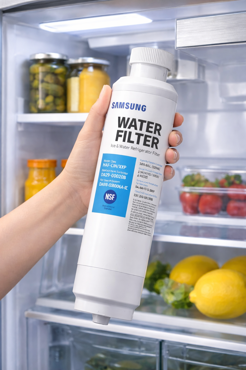 Filtro de Agua Compatible con Samsung DA29-00020B para Frigorífico Americano / Filtro Original